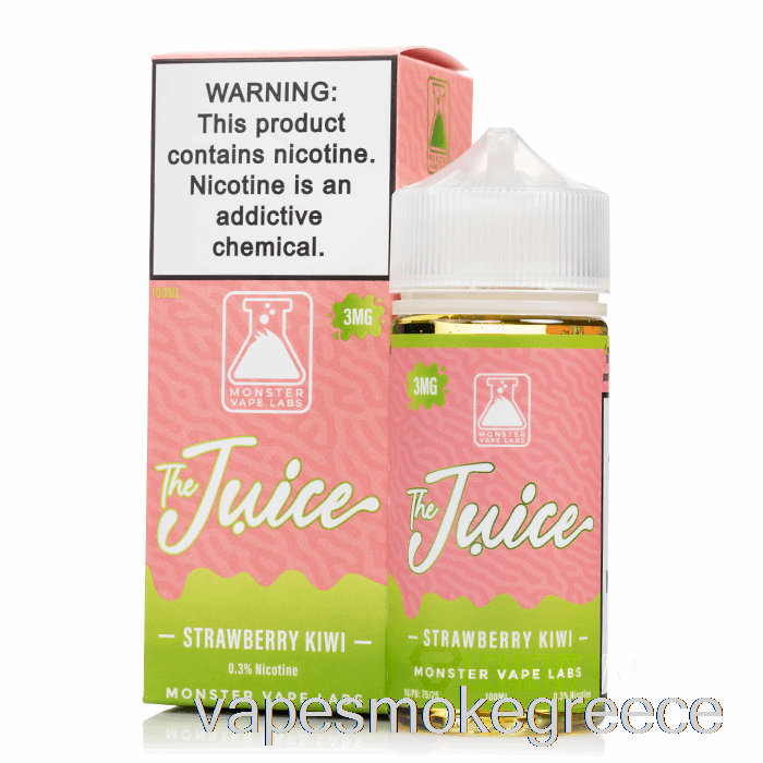 Vape Greece φράουλα ακτινίδιο - ο χυμός - 100ml 6mg